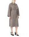 Marina Rinaldi 2a Uscita Deremi Wool Blend Coat In Multi