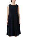 Marina Rinaldi A Uscita Samba Dress In Navy