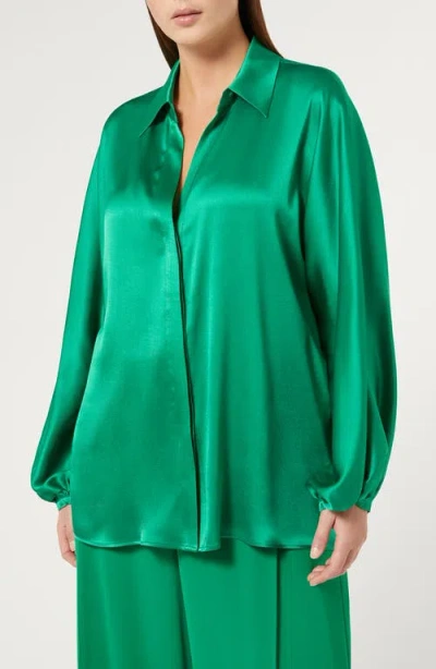 MARINA RINALDI MARINA RINALDI ACANTO SATIN SHIRT