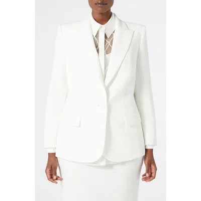 Marina Rinaldi Acqua Blazer In White