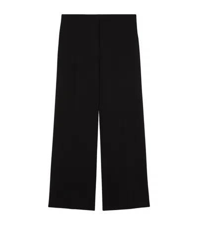 Marina Rinaldi Afosi Wide-leg Trousers In Black