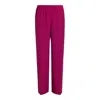 Marina Rinaldi Crepe Envers Satin Pants In Multi
