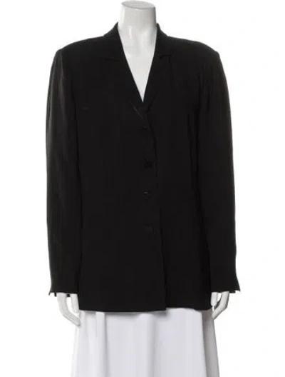 Pre-owned Marina Rinaldi Blazer In Black