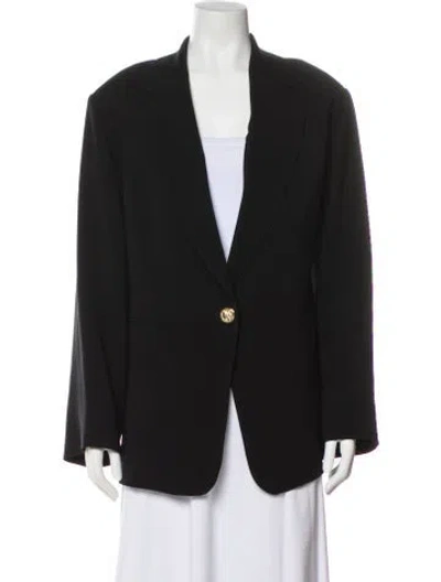 Pre-owned Marina Rinaldi Blazer In Black