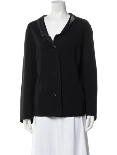Pre-owned Marina Rinaldi Blazer In Black