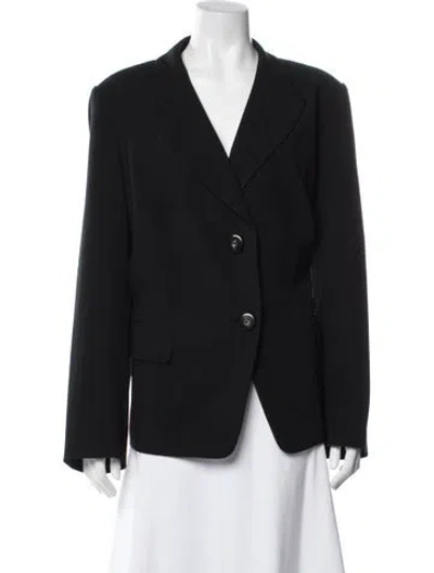 Pre-owned Marina Rinaldi Blazer In Black