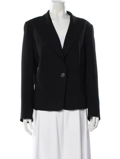Pre-owned Marina Rinaldi Blazer In Black