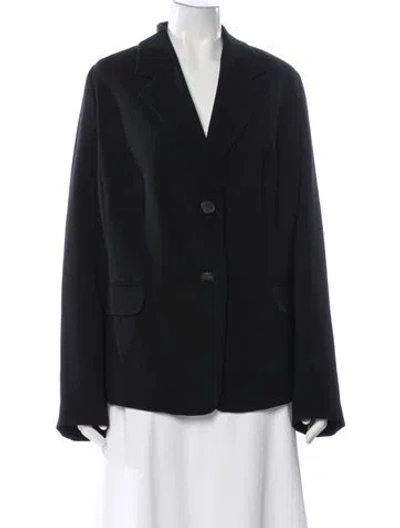 Pre-owned Marina Rinaldi Blazer In Black