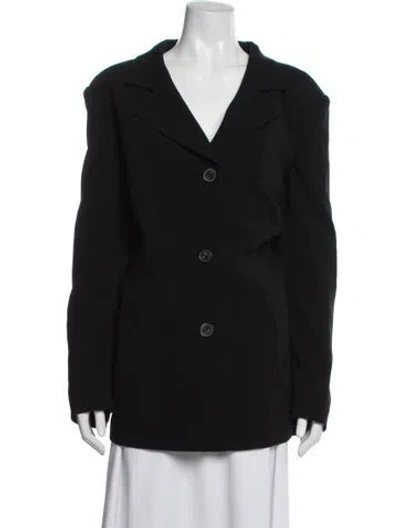 Pre-owned Marina Rinaldi Blazer In Black