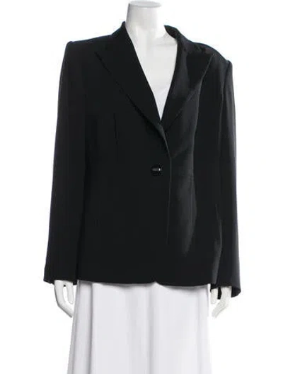 Pre-owned Marina Rinaldi Blazer In Black