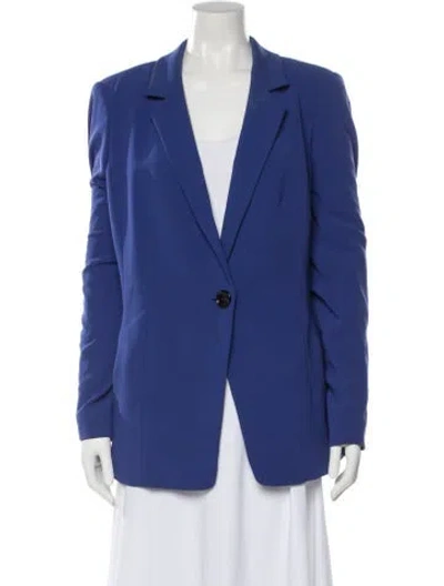 Pre-owned Marina Rinaldi Blazer In Blue