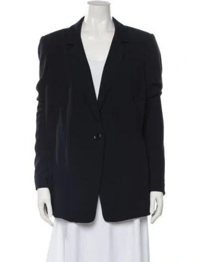 Pre-owned Marina Rinaldi Blazer In Blue