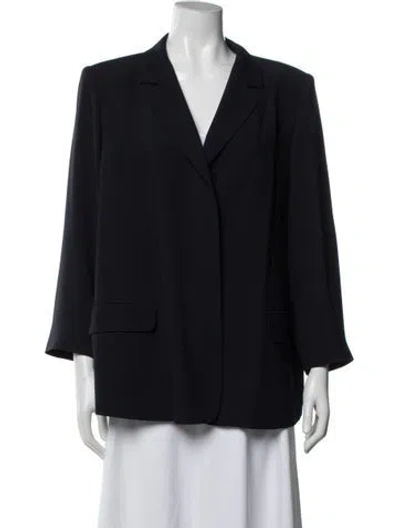 Pre-owned Marina Rinaldi Blazer In Blue