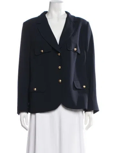 Pre-owned Marina Rinaldi Blazer In Blue