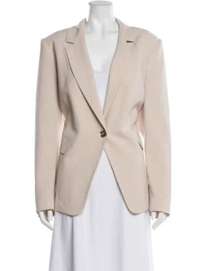 Pre-owned Marina Rinaldi Blazer In Neutral