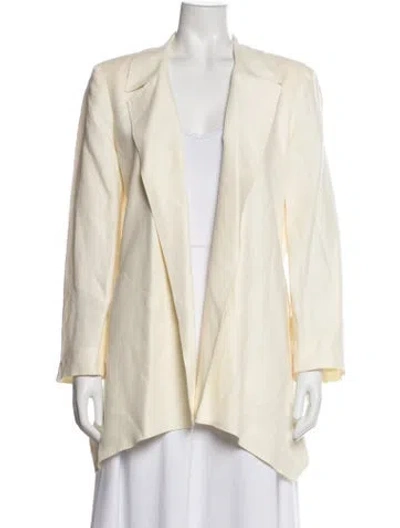 Pre-owned Marina Rinaldi Blazer In Neutrals