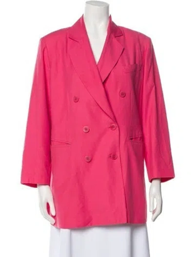 Pre-owned Marina Rinaldi Blazer In Pink