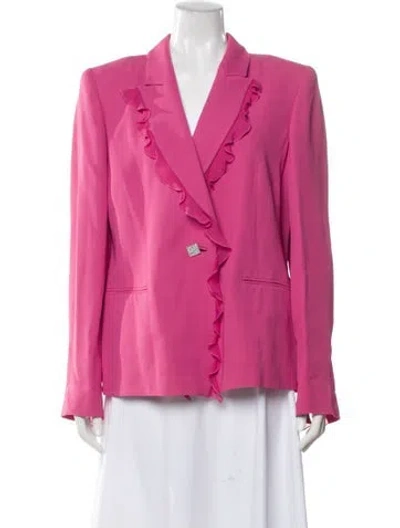 Pre-owned Marina Rinaldi Blazer In Pink