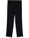 Marina Rinaldi Blue Trousers 'rachele' With Pressed Crease