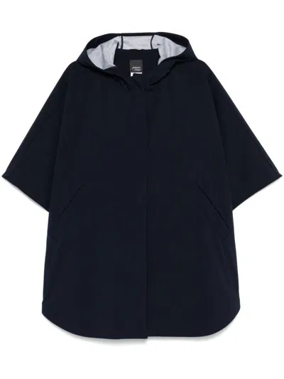 Marina Rinaldi Blue 'trudy' Raincoat Short-sleeves