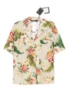 Marina Rinaldi Braies Floral-print Shirt In Neutral