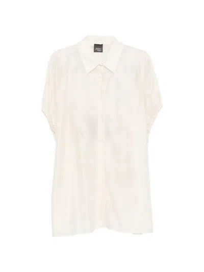 Marina Rinaldi Buttoned Shirt In Neutral
