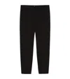 Marina Rinaldi Cady Cropped Slim Trousers In Black