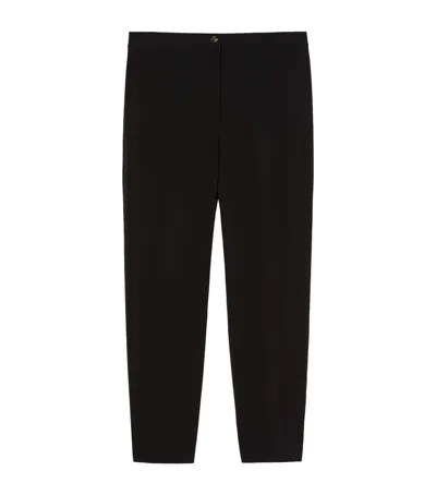 MARINA RINALDI CADY CROPPED SLIM TROUSERS