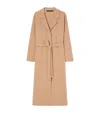 Marina Rinaldi Cady Overcoat-style Pomezia Midi Dress In Brown