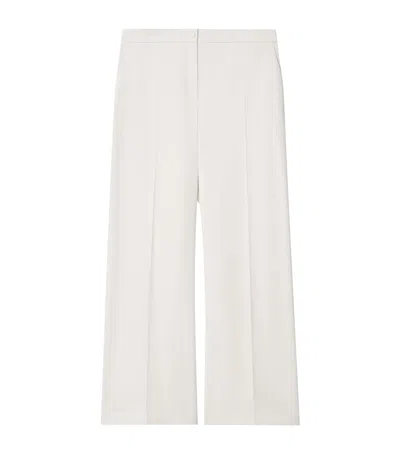 Marina Rinaldi Cady Slim Trousers In White