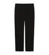 Marina Rinaldi Cady Straight Trousers In Black