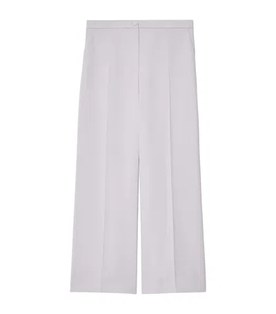 Marina Rinaldi Cady Straight Trousers In Multi