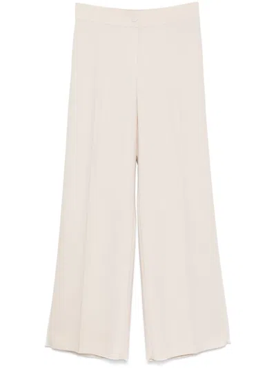 Marina Rinaldi Calabra Palazzo Pants In Neutrals