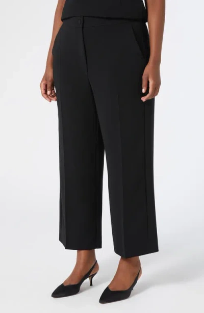 Marina Rinaldi Caliga Ankle Straight Leg Pants In Blue