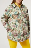 MARINA RINALDI MARINA RINALDI CANAPA FLORAL JACQUARD JACKET