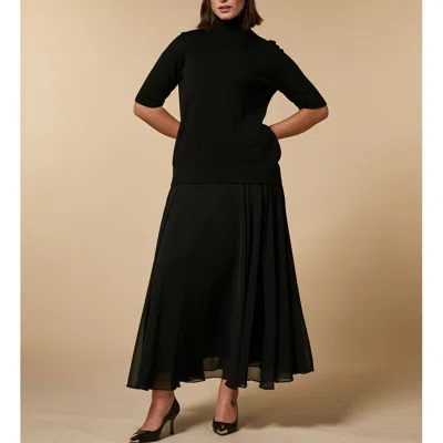 Marina Rinaldi Carillon In Black