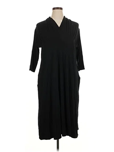 Pre-owned Marina Rinaldi Casual Dress In Black