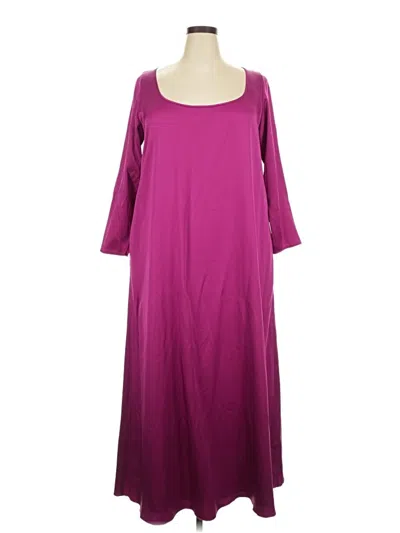 Pre-owned Marina Rinaldi Casual Dress In Purple