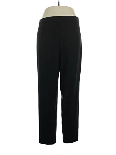 Pre-owned Marina Rinaldi Casual Pants In Black