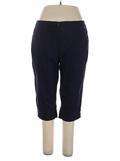 Pre-owned Marina Rinaldi Casual Pants In Blue