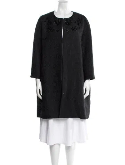 Pre-owned Marina Rinaldi Coat In Black
