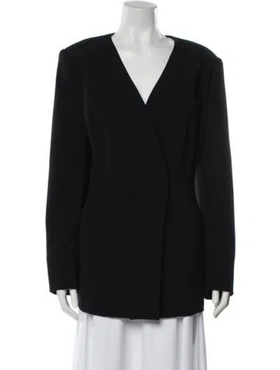 Pre-owned Marina Rinaldi Coat In Black