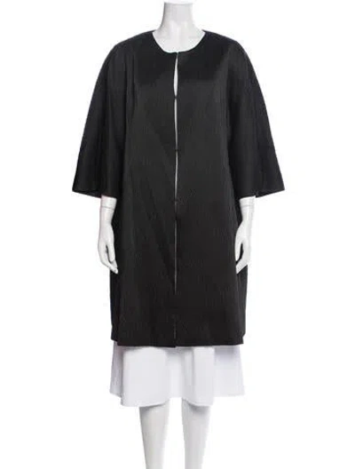 Pre-owned Marina Rinaldi Coat In Black