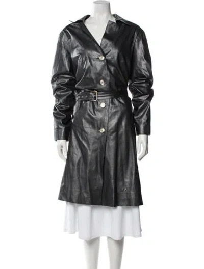 Pre-owned Marina Rinaldi Coat In Grey