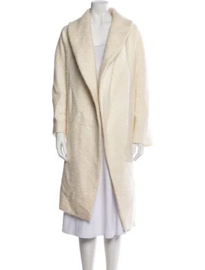 Pre-owned Marina Rinaldi Coat In Neutral