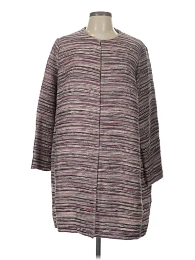 Marina Rinaldi Coat In Purple