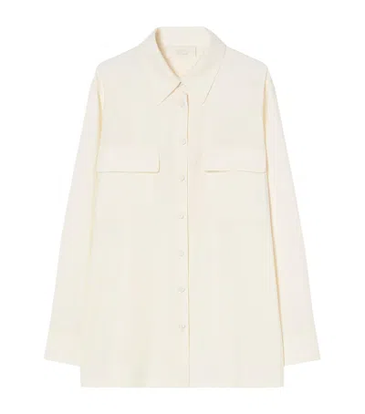 Marina Rinaldi Como Long-sleeve Shirt In Neutral