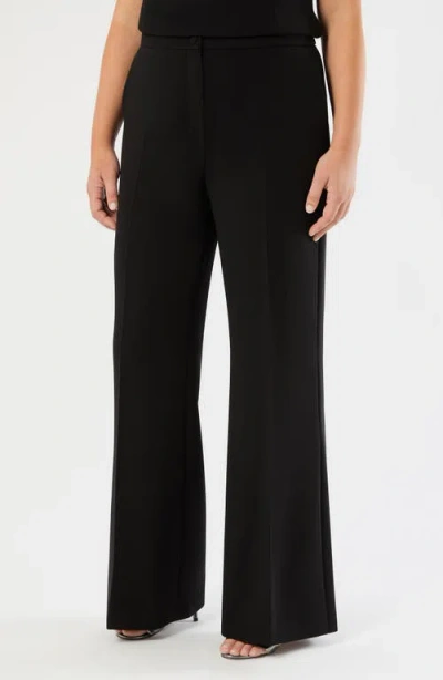 Marina Rinaldi Conagro Wide Leg Pants In Black