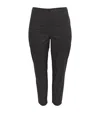 MARINA RINALDI COTTON-BLEND TAILORED TROUSERS