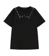 Marina Rinaldi Cotton Jewel-embellished Reed T-shirt